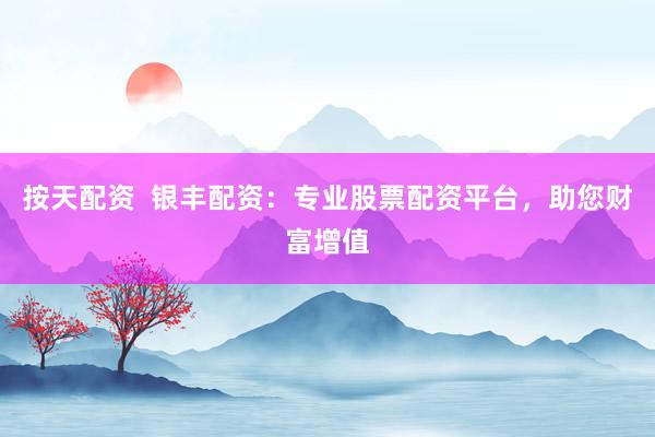 按天配资  银丰配资：专业股票配资平台，助您财富增值