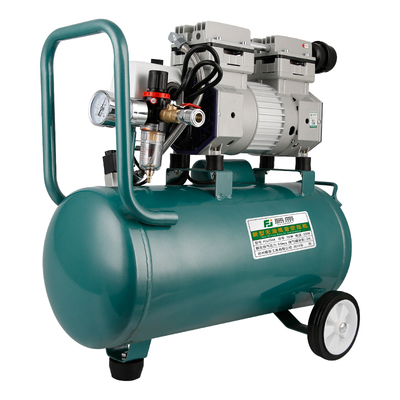 藤原 气泵小型 220v空压机空气压缩机无油静音木工喷漆冲气泵高压